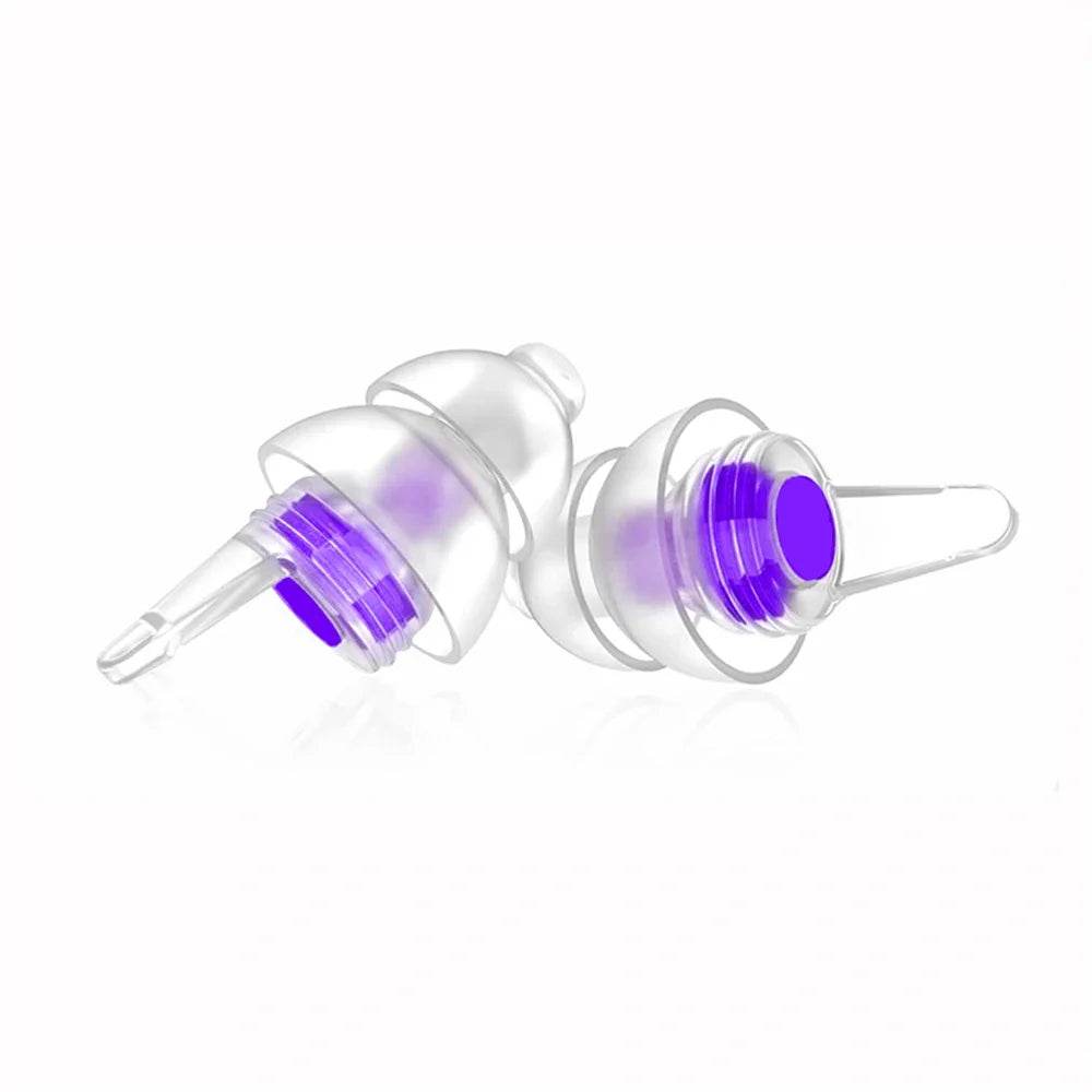 Reusable Hypoallergenic Silicone Noise Reduction Earplugs - Veluna - Sleep Galleria