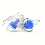 Reusable Hypoallergenic Silicone Noise Reduction Earplugs - Veluna - Sleep Galleria