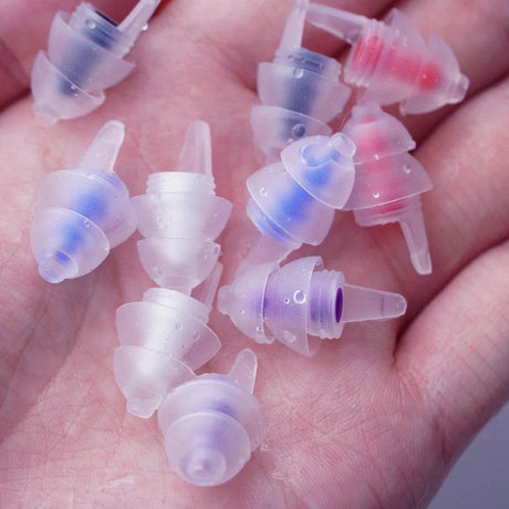 Reusable Hypoallergenic Silicone Noise Reduction Earplugs - Sleep Galleria