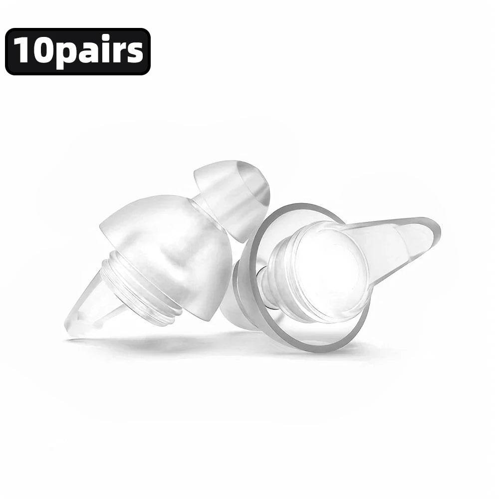 Reusable Hypoallergenic Silicone Noise Reduction Earplugs - Veluna - Sleep Galleria