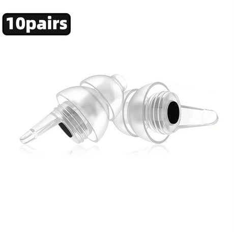 Reusable Hypoallergenic Silicone Noise Reduction Earplugs - Sleep Galleria