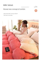 Soft Lamb Velvet Warm Winter Quilt Blanket - Sleep Galleria