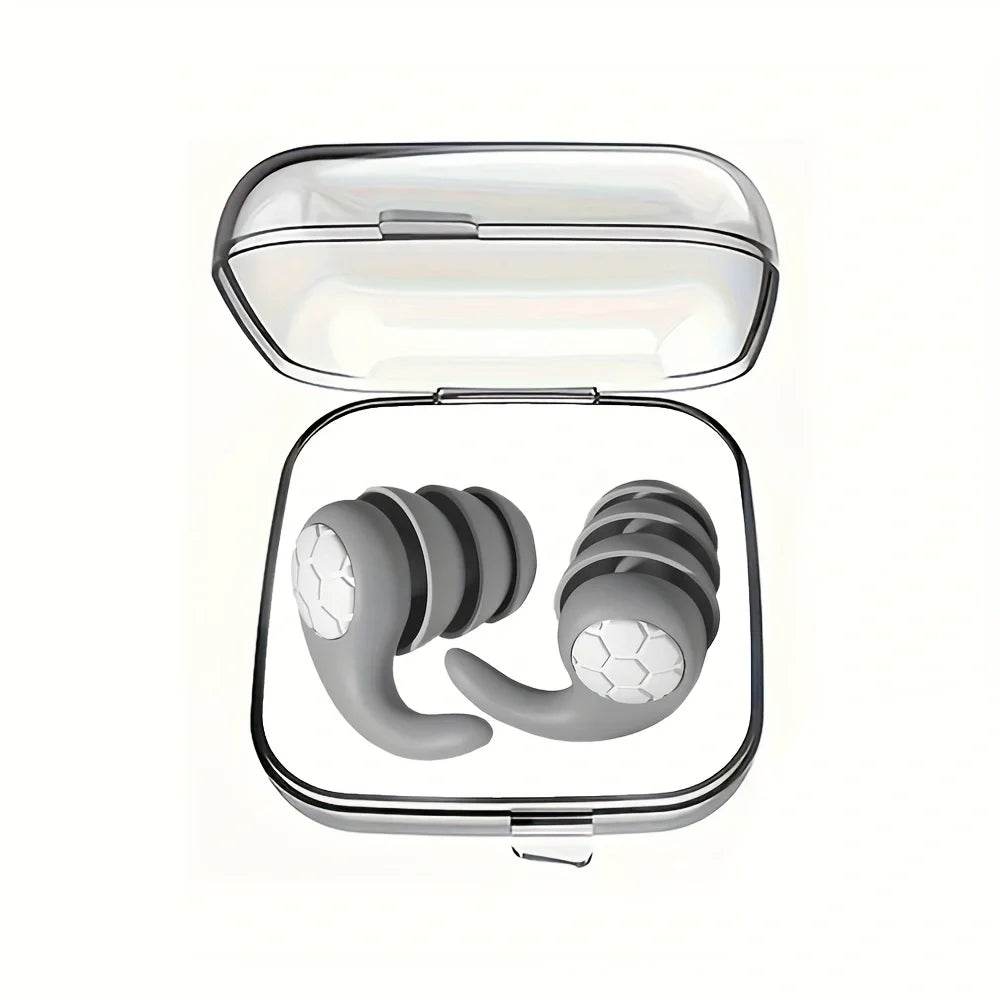 Soft Nano Silica Gel Noise Reduction Earplugs - Sleep Galleria