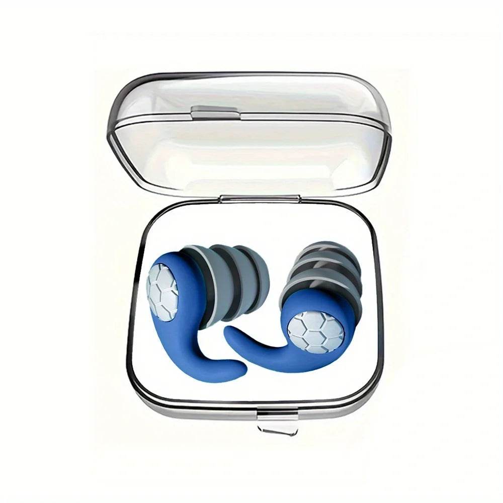 Soft Nano Silica Gel Noise Reduction Earplugs - Sleep Galleria