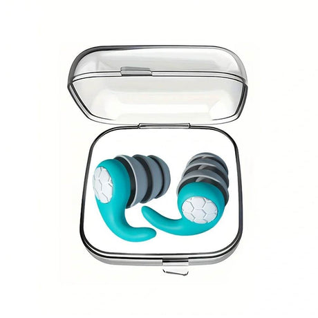 Soft Nano Silica Gel Noise Reduction Earplugs - Sleep Galleria