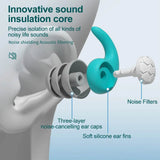 Soft Nano Silica Gel Noise Reduction Earplugs - Sleep Galleria