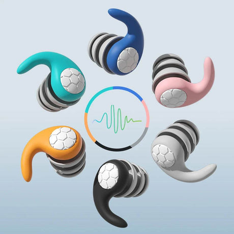 Soft Nano Silica Gel Noise Reduction Earplugs - Sleep Galleria