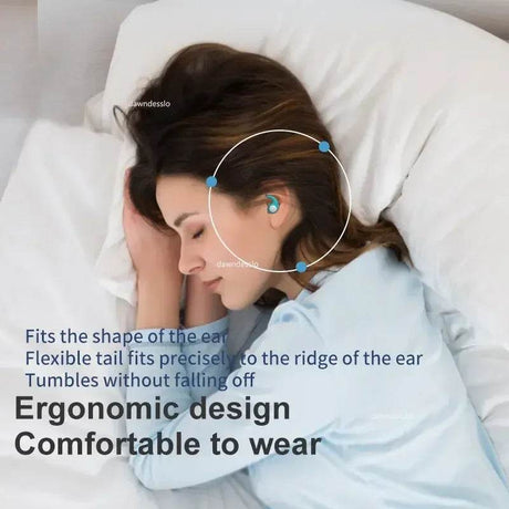 Soft Nano Silica Gel Noise Reduction Earplugs - Sleep Galleria