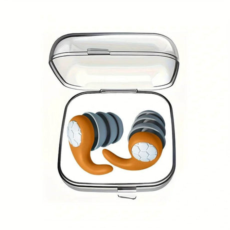 Soft Nano Silica Gel Noise Reduction Earplugs - Sleep Galleria
