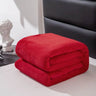 Thickened Fleece Solid Color All - Season Blanket - Veluna - Sleep Galleria