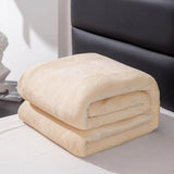 Thickened Fleece Solid Color All - Season Blanket - Veluna - Sleep Galleria