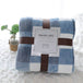 Thickened Polyester Fiber Flannel Travel Blanket - Veluna - Sleep Galleria