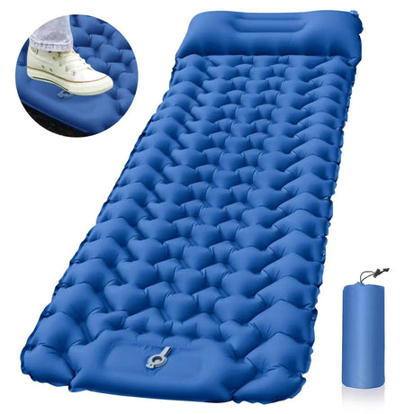 Ultralight Inflatable Camping Sleeping Pad with Pillow - Veluna - Sleep Galleria