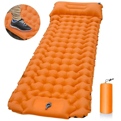 Ultralight Inflatable Camping Sleeping Pad with Pillow - Veluna - Sleep Galleria
