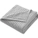 Waffle Pattern 100% Cotton Lightweight Summer Blanket - Sleep Galleria