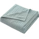 Waffle Pattern 100% Cotton Lightweight Summer Blanket - Sleep Galleria