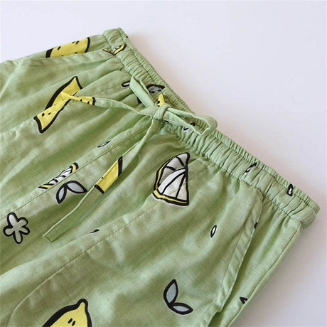 Women’s Cotton Printed Loose Pajama Sleep Bottoms - Veluna - Sleep Galleria