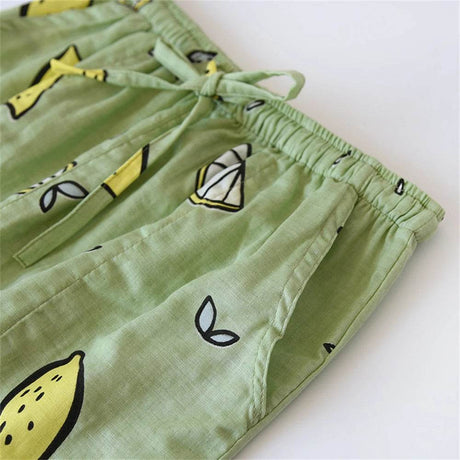 Women’s Cotton Printed Loose Pajama Sleep Bottoms - Veluna - Sleep Galleria