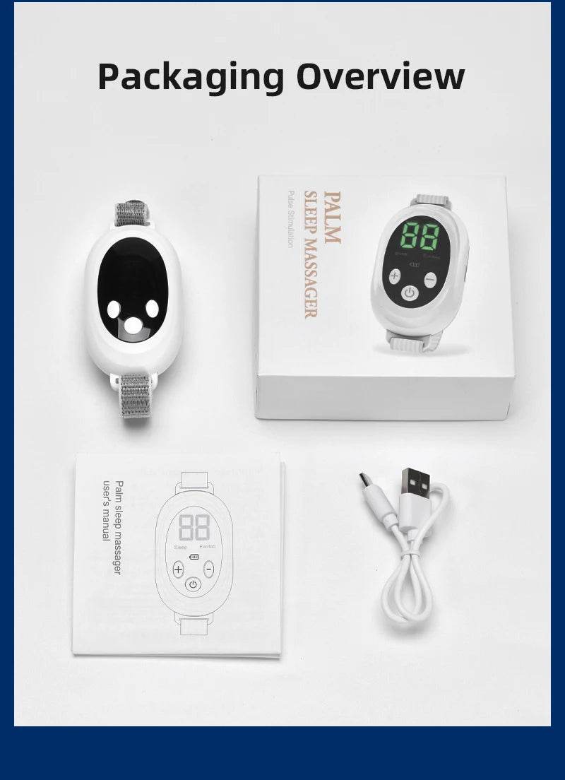 Palm Sleep Massager Electric Handheld Sleep Aid Device - Sleep Galleria