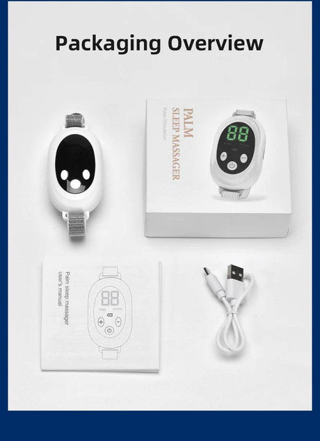 Palm Sleep Massager Electric Handheld Sleep Aid Device - VIMYSHOW - Sleep Galleria