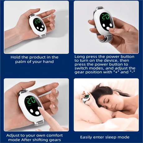Palm Sleep Massager Electric Handheld Sleep Aid Device - VIMYSHOW - Sleep Galleria