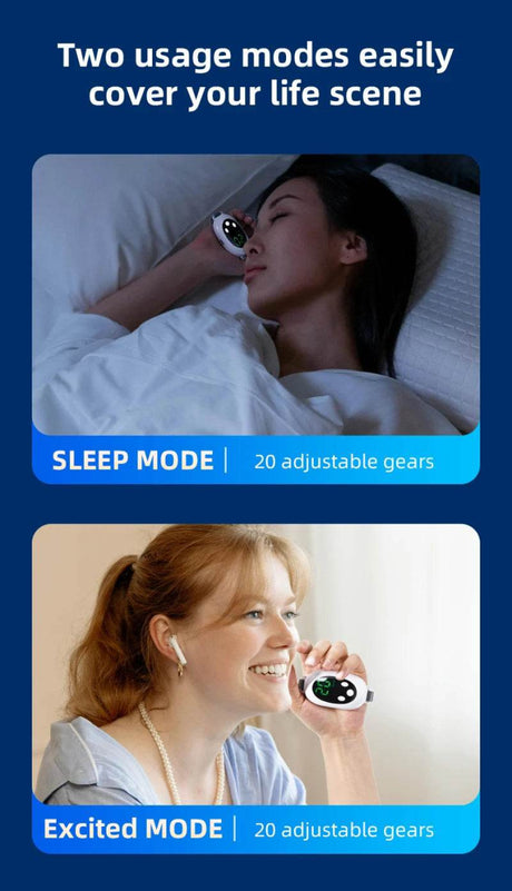 Palm Sleep Massager Electric Handheld Sleep Aid Device - VIMYSHOW - Sleep Galleria
