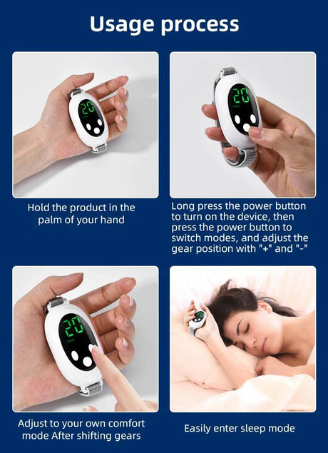 Palm Sleep Massager Electric Handheld Sleep Aid Device - VIMYSHOW - Sleep Galleria