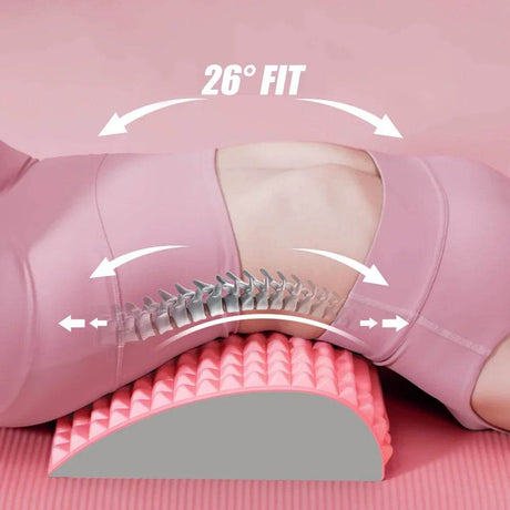 Lumbar Support Back Stretcher Massage Device - WEPIZAZZ - Sleep Galleria