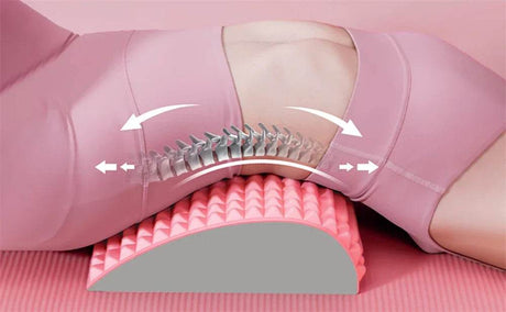 Lumbar Support Back Stretcher Massage Device - WEPIZAZZ - Sleep Galleria