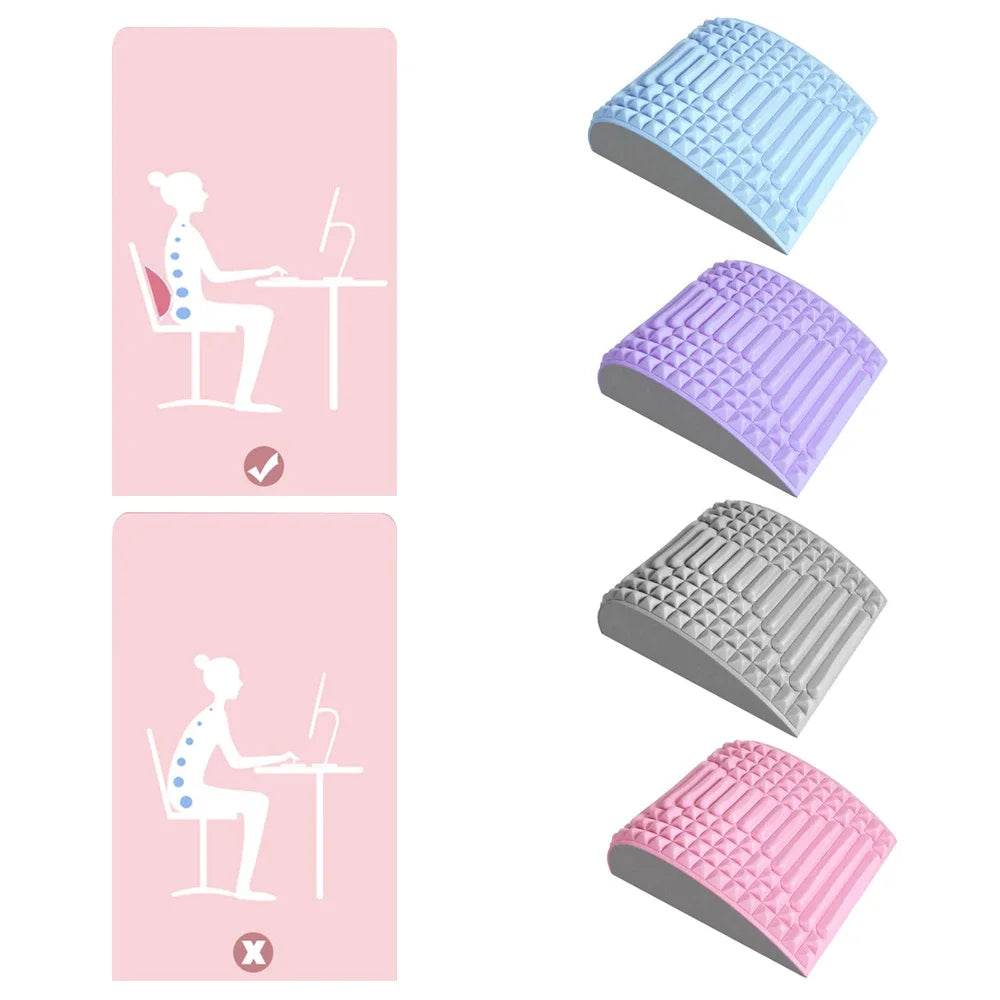 Lumbar Support Back Stretcher Massage Device - WEPIZAZZ - Sleep Galleria