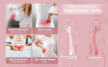 Lumbar Support Back Stretcher Massage Device - WEPIZAZZ - Sleep Galleria