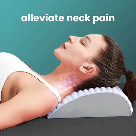 Lumbar Support Back Stretcher Massage Device - WEPIZAZZ - Sleep Galleria