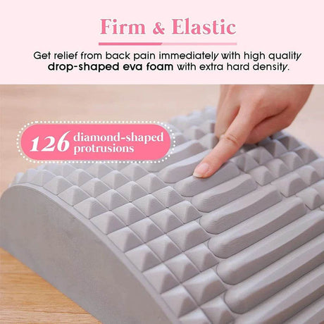 Lumbar Support Back Stretcher Massage Device - WEPIZAZZ - Sleep Galleria