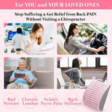 Lumbar Support Back Stretcher Massage Device - WEPIZAZZ - Sleep Galleria