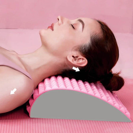 Lumbar Support Back Stretcher Massage Device - WEPIZAZZ - Sleep Galleria