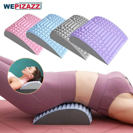 Lumbar Support Back Stretcher Massage Device - WEPIZAZZ - Sleep Galleria