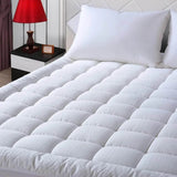 Cooling Quilted Pillow Top Mattress Protector - Sleep Galleria