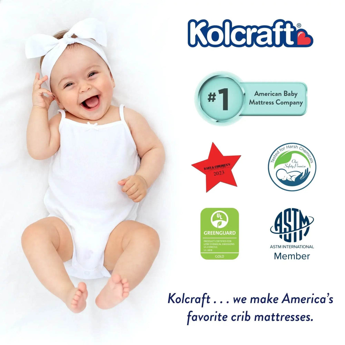 Extra Firm Waterproof Baby Crib Toddler Mattress With Coils - XMSJ - Sleep Galleria
