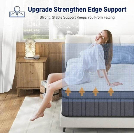 Medium Foam Pocket Spring Mattress - Sleep Galleria