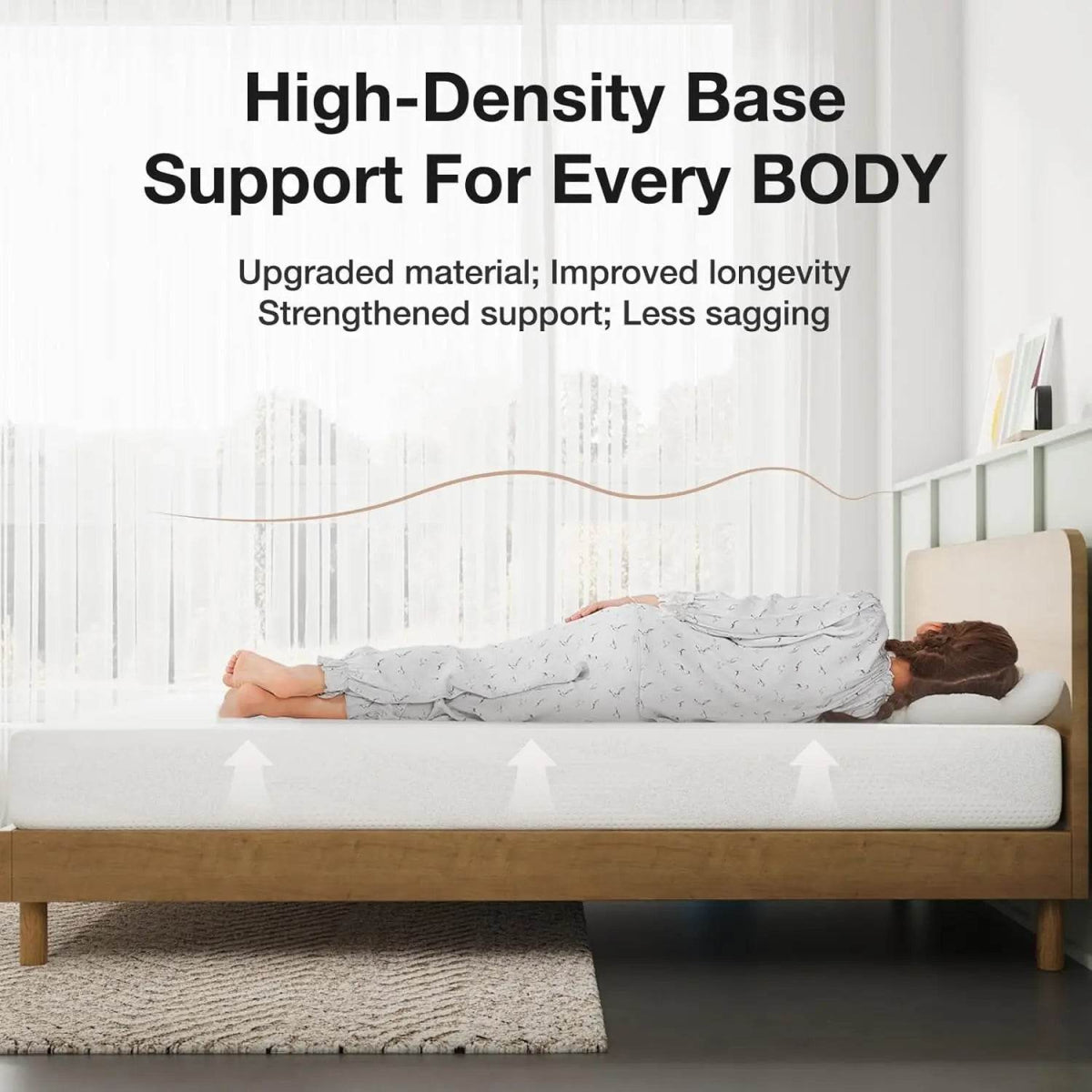 Medium Gel Memory Foam Twin Mattress With Cooling Technology - Sleep Galleria