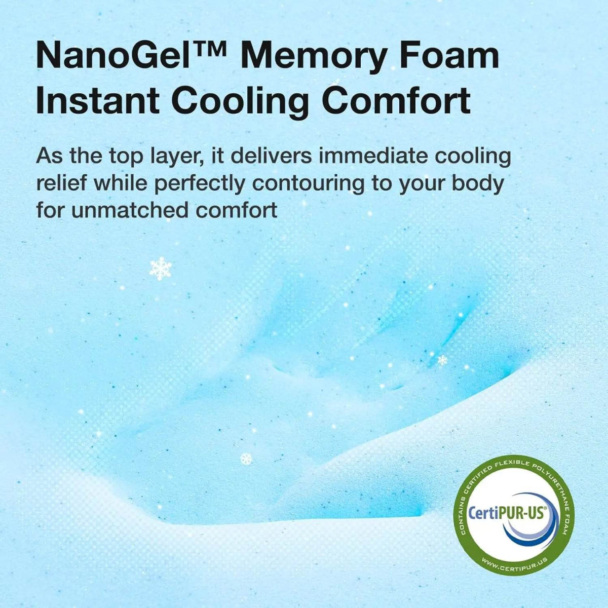 Medium Gel Memory Foam Twin Mattress With Cooling Technology - Sleep Galleria