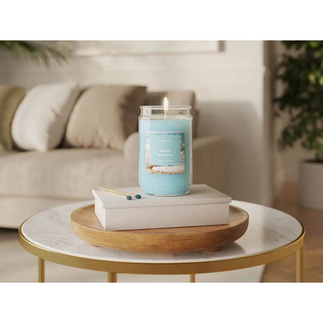 Salted Sea Spray Scented 20oz Decorative Candle - XMSJ - Sleep Galleria