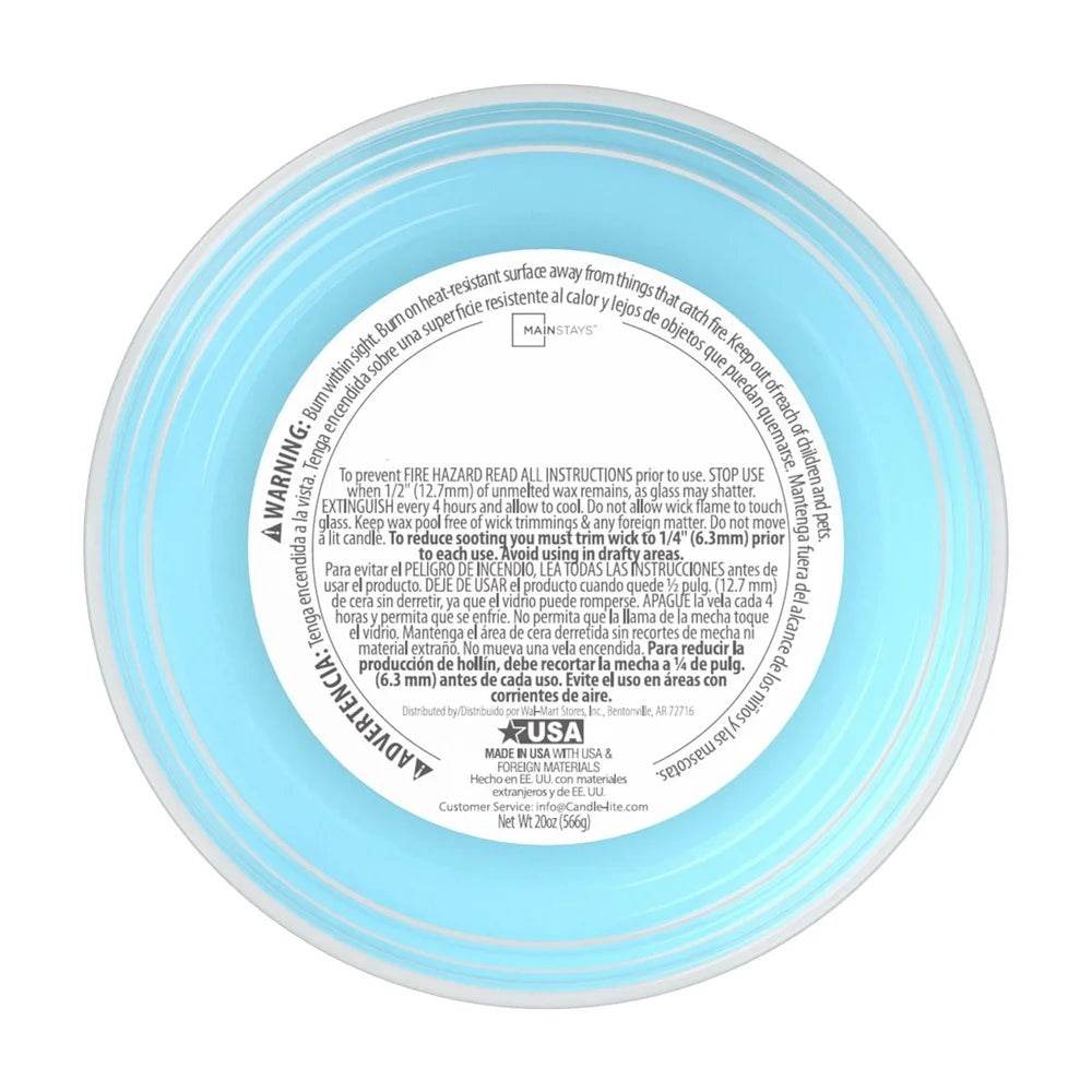 Salted Sea Spray Scented 20oz Decorative Candle - XMSJ - Sleep Galleria