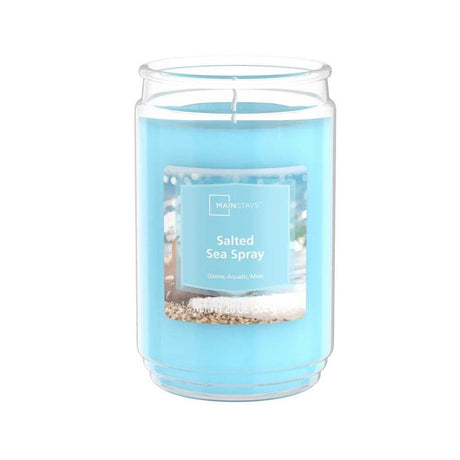 Salted Sea Spray Scented 20oz Decorative Candle - XMSJ - Sleep Galleria