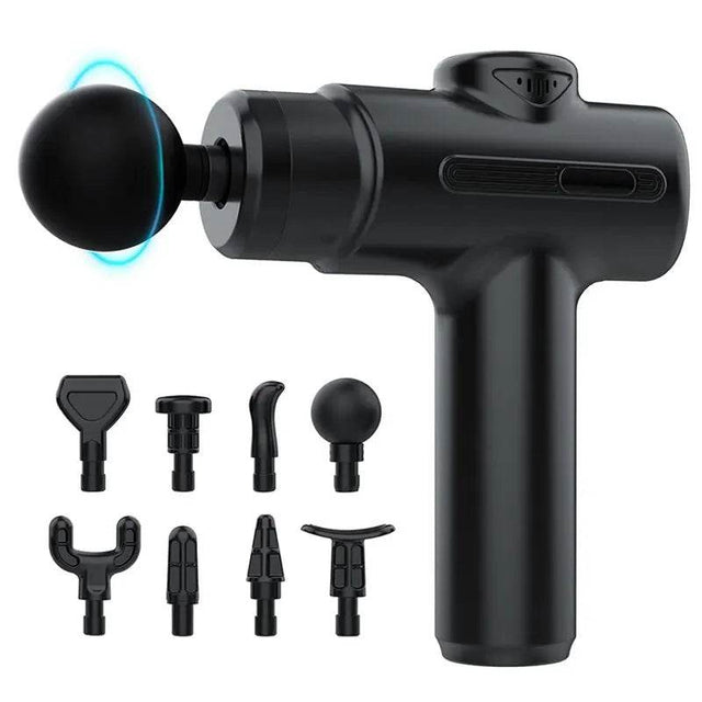 Electric Deep Tissue Massage Gun With 8 Heads - Sleep Galleria