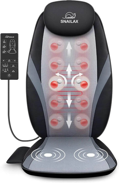 Shiatsu Heat Massage Cushion with Kneading Back Therapy - YTYIN - Sleep Galleria