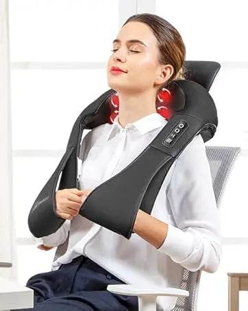 Shiatsu Heat Massage Cushion with Kneading Back Therapy Pad - Ytyin - Sleep Galleria
