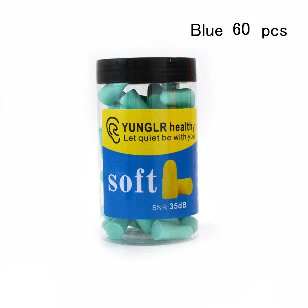 Pack Of 30 Soft Foam Noise Reduction Earplugs - YUNGLR - Sleep Galleria