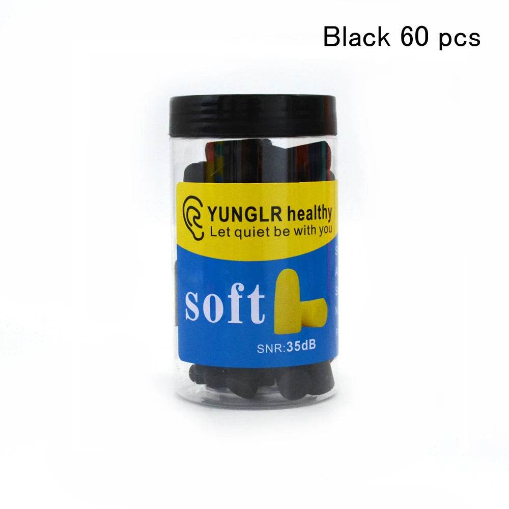 Pack Of 30 Soft Foam Noise Reduction Earplugs - YUNGLR - Sleep Galleria