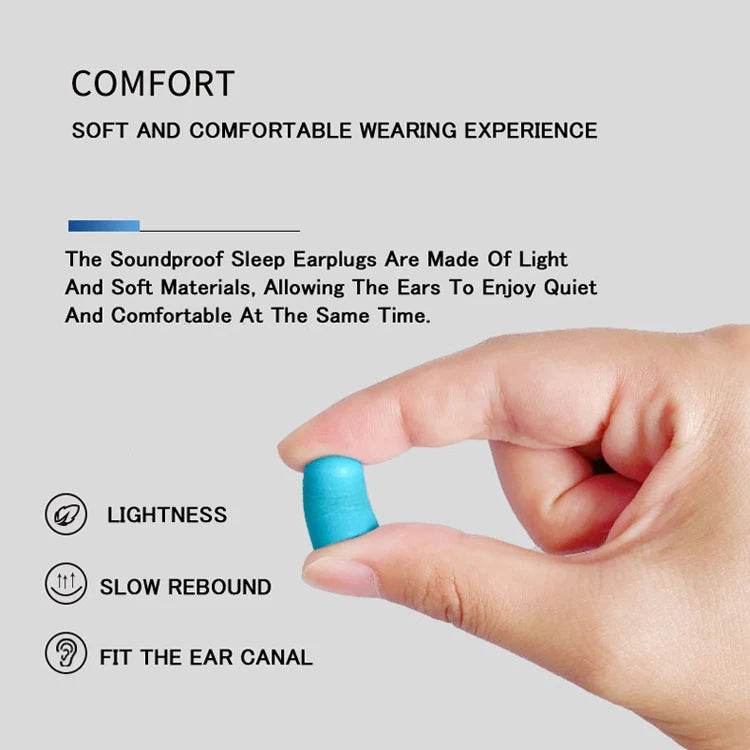 Pack Of 30 Soft Foam Noise Reduction Earplugs - YUNGLR - Sleep Galleria